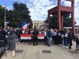التحالف اليمني ينظم وقفة احتجاجية بساحة الأمم المتحدة بجنيف