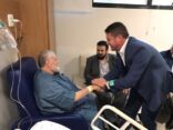 آل الشيخ  يطمئن على صحة مدير مركز الدعوة الإسلامية بأمريكا اللاتينية