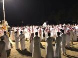أهالي مركز قنا بمحايل عسير يشيعون شهيد الواجب الرقيب آل هادي
