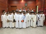 طلاب ابتدائية وادي طوى بالاحساء يزورون البريد السعودي