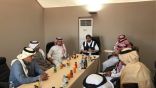 الدوسري يقف على مشاركة الصحة في مهرجان الملك عبد العزيز لمزاين الابل
