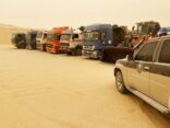 ضبط عدد من المعدات استخدمت بنهل الرمال دون تصريح بالشرقية