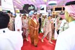 وزير الحرس الوطني يزور معرض القوات المسلحة لدعم التصنيع المحلي