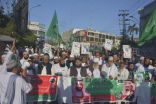 مجلس علماء باكستان ينظم مظاهرات ضد عصابة الحوثي وتدخلات إيران السافرة