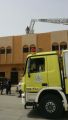 مدني القصيم يننقذ 11 شخص من حريق إحدى المباني دون إصابات