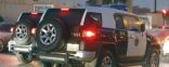 شرطة الرياض تقبض على ٥ اشخاص بعد سطوهم على سائق خاص