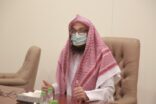 مدير عام فرع هيئة الأمر بالمعروف بالرياض يلقي كلمة عن خطر الجماعات الإرهابية لمنسوبي الفرع