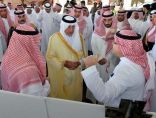 الأمير خالد الفيصل ونائبه يتفقدان مشروع نفق الأندلس