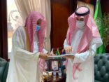 الشيخ صالح الزبيدي يزور رئيس جامعة حائل
