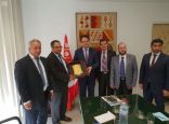 وزير الاستثمار التونسي يستقبل وفد اتحاد وكالات أنباء الدول الأعضاء بمنظمة التعاون الإسلامي