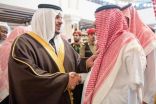 نائب أمير منطقة الرياض ينقل تعازي القيادة لأسرة الشهيد العتيبي