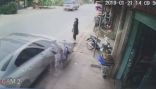 بالفيديو.. نجاة شابة فيتنامية من حادث سير بأعجوبة