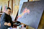 أكثر من 55 فناناً عالمياً في عرض رسمٍ حي لزوار فعالية الفنان المقيم  بمهرجان الإبل
