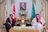 خادم الحرمين الشريفين يستقبل وزير الشؤون الدينية التونسي