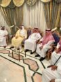 نائب أمير الرياض يقدم العزاء لأسرة خصيفان