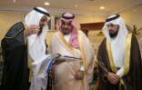أمير نجران بالإنابة يتسلم تقرير مؤسسة سليمان الراجحي الخيرية