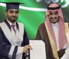 الامير بندر بن سلطان يشهد حفل تخريج طلاب جامعة الأعمال بجدة