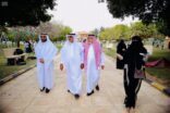 حرم أمير المنطقة الشرقية تفتتح أول حديقة للفنون بالخبر