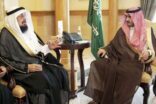الامير بدر بن سلطان يستقبل امين الهئية العالمية للإغاثة