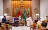 ولي العهد يجتمع برئيس إندونيسيا ويستعرض معه أوجه التعاون بين البلدين