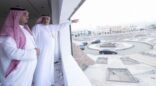أمير منطقة نجران بالنيابة يتفقد مشروع متحف نجران الإقليمي