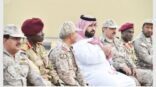 نائب أمير جازان يشارك المرابطين بالحد الجنوبي وجبة الإفطار