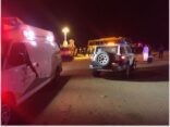 ٢٤ حالة بحادث على طريق الرياض مكة المكرمة استقبلها مستشفى القويعية