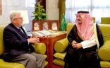 أمير الرياض يستقبل سفير الولايات المتحدة الأمريكية لدى المملكة