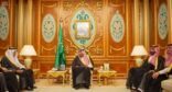 خادم الحرمين يستقبل أصحاب السمو أمراء المناطق