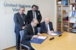 توقيع اتفاقية شراكة بين جامعة نايف العربية والأمم المتحدة في فيينا