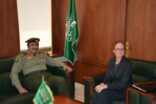 الهباس يستقبل رئيس قسم خدمات المواطنين بالسفارة الامريكية بالرياض