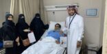صحافيو الوطن يزورون المنومين بمستشفى الثغر بجدة
