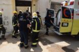 وفاة إمرأة وطفلين واصابة فتاة بحريق منزل بحي الفوطة بالرياض