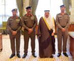 أمير الرياض يقلد اللواء الزكري رتبته الجديدة