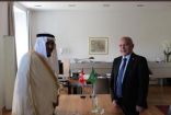 الرئيس السويسري يستقبل الامير منصور بن ناصر
