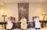 الأمير سعود بن نايف يعزي رئيس مجلس إدارة غرفة الشرقية في وفاة أخته