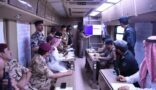 الهيئة العليا للأمن الصناعي تنفذ فرضيه امنية  لقطار الحرمين