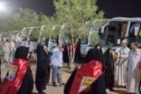 مدينة الحجاج بأبو عجرم تواصل استقبال الحجاج القادمين من العراق