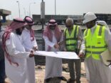 الملا يتفقد المرحلة الأولى من طريق الأمير نايف ونفق تقاطع طريق الملك عبد العزيز
