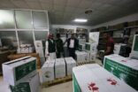 مركز الملك سلمان للإغاثة يتبرع بمستلزمات طبية لوزارة الصحة الأردنية
