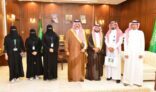 أمير منطقة حائل يستقبل مدير الجامعة العربية المفتوحة