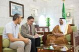 أمير الرياض بالنيابة يستقبل القائم بأعمال سفارة جمهورية قيرغيزستان