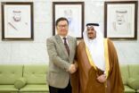 أمير منطقة الرياض بالنيابة يستقبل القائم بأعمال سفارة جمهورية قيرغيزستان