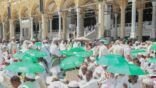 شؤون الحرمين توفر 100 ألف مظلة لضيوف الرحمن