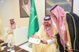 الأمير عبدالعزيز بن سعد يدشن مشاريع مياه في مدينة حائل وفي محافظة سميراء