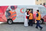 1600 متطوع ومتطوعة للهلال الأحمر السعودي يسخرون جهودهم لخدمة الحجاج