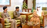 سمو الأمير فيصل بن بندر يستقبل مدير شرطة ومرور منطقة الرياض