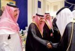 أمير الرياض يستقبل أصحاب الفضيلة والمعالي والأهالي
