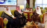 سمو الأمير فيصل بن بندر يستقبل رئيس مجلس إدارة غرفة الرياض