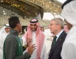 رئيس اللجنة الأولمبية يجتمع برئيس اللجنة الأولمبية الدولية في جدة